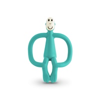 Matchstick Monkey Teething Toy and Gel Applicator - Emerald Green