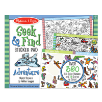 Melissa & Doug - Seek & Find Sticker Pad - Adventure