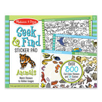 Melissa & Doug - Seek & Find Sticker Pad - Animals