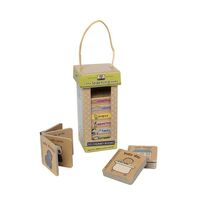 Melissa & Doug - Natural Play Book Tower: Little Learning Books