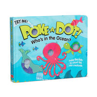 Melissa & Doug - Poke-A-Dot - Who's in the Ocean Book