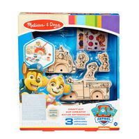 Melissa & Doug - PAW Patrol Wooden Craft Kit - Vehicles