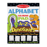 Melissa & Doug - Colouring Pad - Dinosaurs Alphabet