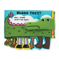 Melissa & Doug/Ks Kids Soft Activity Book - Whose Feet?