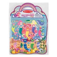 Melissa & Doug Reusable Puffy Sticker Play Set-Mermaid