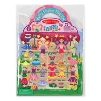 Melissa & Doug Reusable Puffy Sticker Play Set-Fairy