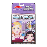 Melissa & Doug Water Wow! Makeup & Manicures - On the Go Travel Activity