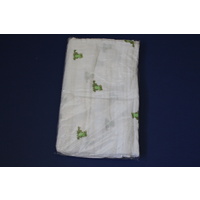 Baby Muslin Swaddle Wrap - Frog
