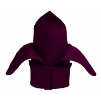 Wedding & Event Linen - Quality Polyester Napkins 42cm - Eggplant