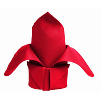 Wedding & Event Linen - Quality Polyester Napkins 50cm - Red