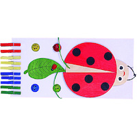 Kaper Kidz - LadyBug Memo Clip