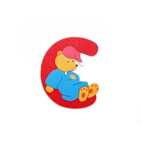 Kaper Kidz - Bear Letter C - Red