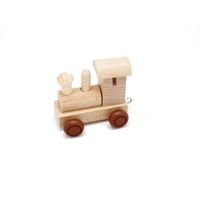 Kaper Kidz - Wooden Engine Carriage Alphabet Train