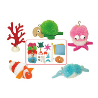 Kaper Kidz - DIY Crafts - Fish Pom Pom Set
