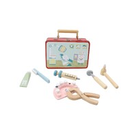 Kaper Kidz - Wooden Dentist Play Set in a tin