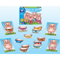 Orchard Toys Pigs in Pants Fun Educational Matching Game
