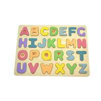Kaper Kidz - Wooden Alphabet Puzzle - Upper Case