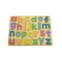 Kaper Kidz - Wooden Alphabet Puzzle - Lower Case