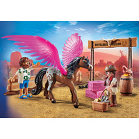 Playmobil The Movie Marla & Del with Pegasus 70074