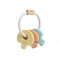 Plan Toys Key Rattle Pastel