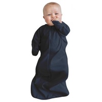 Baby Studio - Organic Cotton All in One Swaddle Bag 3-9 months - Navy Large
