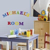 RoomMates Express Yourself Primary Peel & Stick Wall Decal