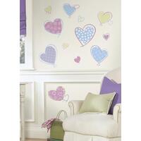 RoomMates Hearts Peel & Stick Wall Decals