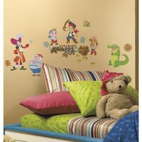 RoomMates Jake and the Never Land Pirates Peel & Stick Wall Decals