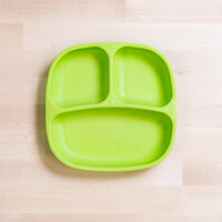 Re-Play Divided Plate - Green