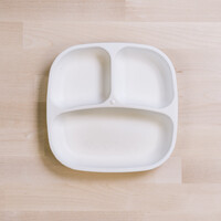 Re-Play Divided Plate - White