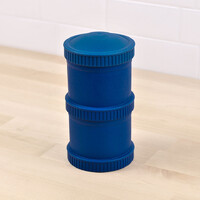 Re-Play Snack Stack (2 Pods and 1 Lid NO retail packaging) - Navy Blue