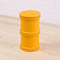 Re-Play Snack Stack (2 Pods and 1 Lid NO retail packaging) - Sunny Yellow