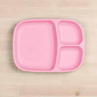 Re-Play Divided Tray - Baby Pink