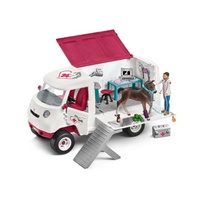 Schleich Mobile Vet with Hanoverian Foal SC42370
