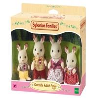 Sylvanian Families Chocolate Rabbit Family SF4150