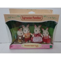 Sylvanian Families Chocolate Rabbit Family SF4150 - Damaged Packaging