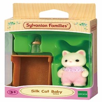 Sylvanian Families Silk Cat Baby SF5066