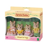 Sylvanian Families Striped Cat Family SF5180