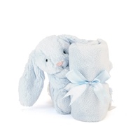 Jellycat Bashful Blue Bunny Plush Super Soft Soother