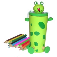 Kaper Kidz - Frog Box & Colour Pencil Set