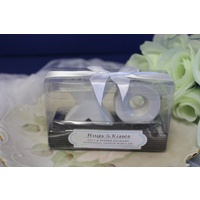 Wedding Bomboniere & Favours - Salt & Pepper Shakers - Hugs and Kisses x 10