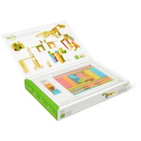 Tegu - Magnetic Wooden Blocks 42pc - Tints