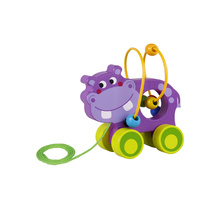 Tooky - Beads Pull Along Hippo