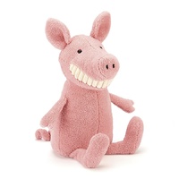 Jellycat Toothy Pig Large 36cm Plush Super Soft Teddy