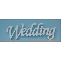 Wooden Inspirational Script Word - Wedding
