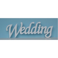 Wooden Inspirational Script Word - Wedding