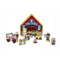 Kaper Kidz - Metallatch Playset - Fire Station