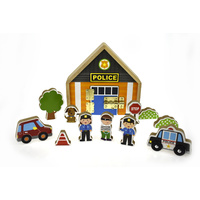 Kaper Kidz - Metal Latch Playset - Police