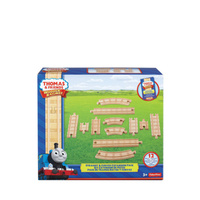 Thomas &  Friends - Wooden Straight & Curved Expansion Pack - 12 pieces