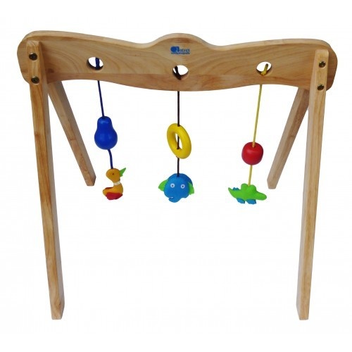 QToys Wooden Baby Gym